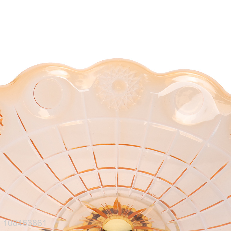 Best selling plastic fruit plate home storage tray
