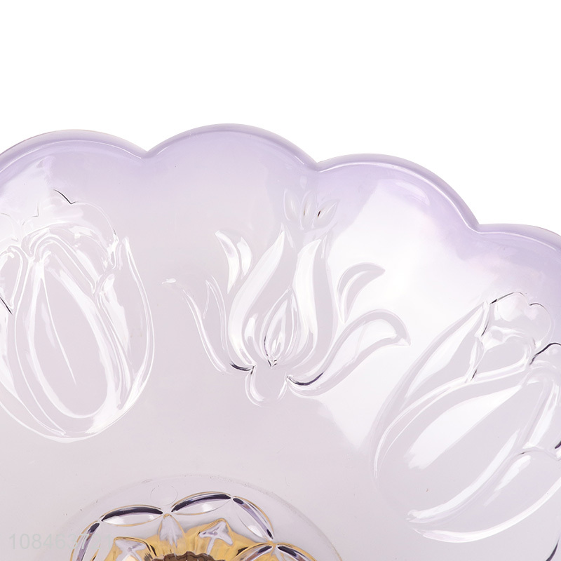 Factory direct sale creative carving plastic fruit plate