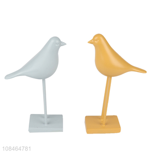 Hot products resin bird figurine resin crafts for living room decoration