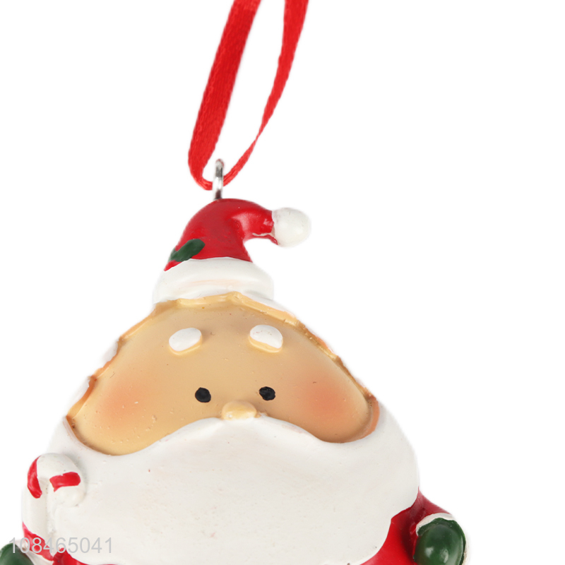High quality resin hanging Christmas ornaments for holiday decor