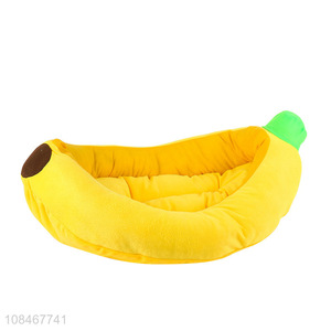 Factory price creative banana cat nest home <em>pet</em> <em>bed</em>