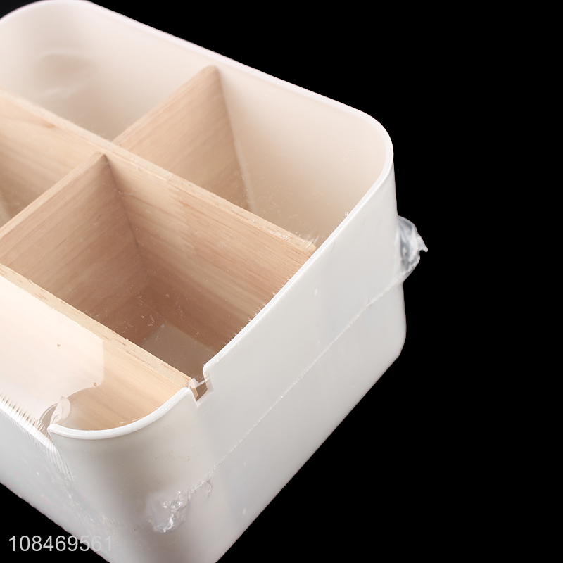 Wholesale from china plastic desktop storage box for household
