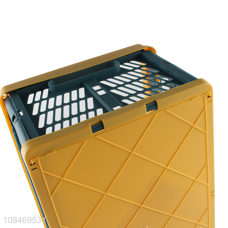 Latest products plastic supermarket shopping hand basket wholesale