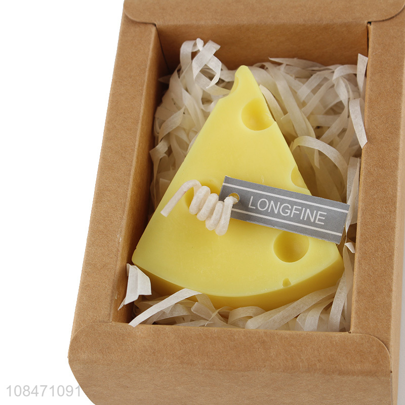 Yiwu wholesale cheese shape scented candle air freshener for home