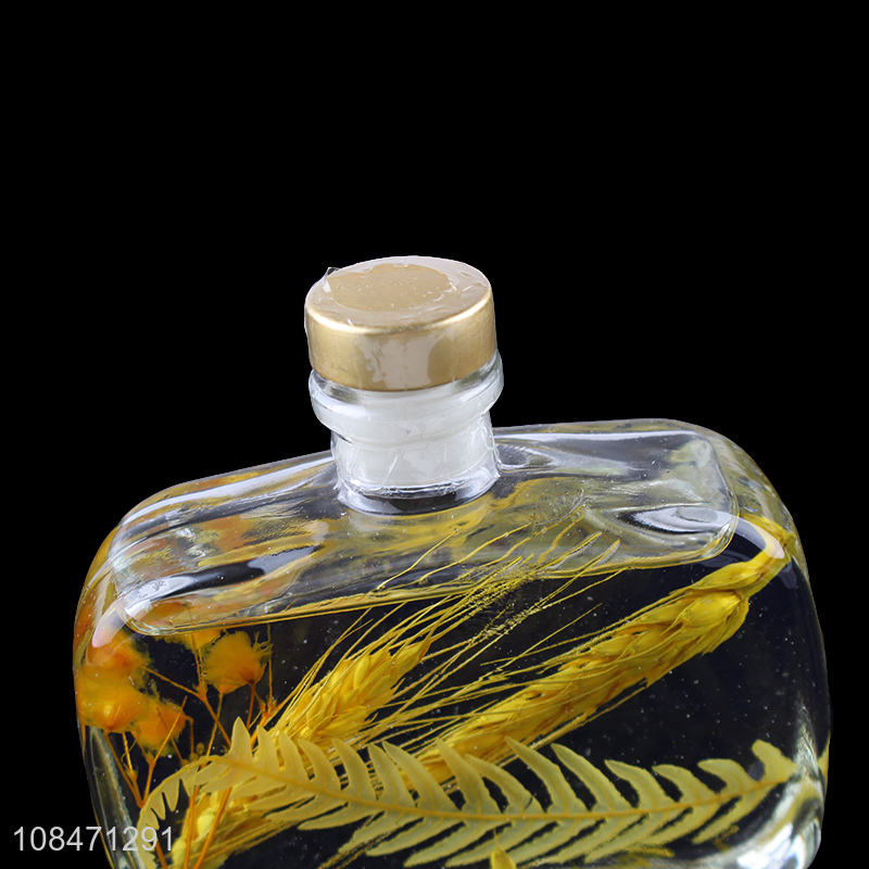 Low price fragrance reed diffuser oil with preserved flower