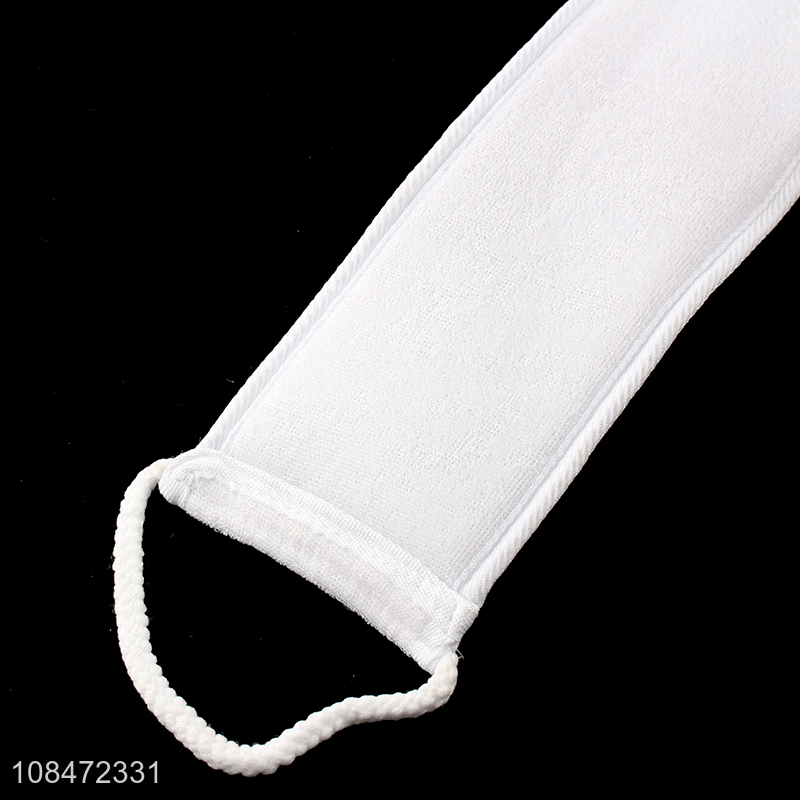 Good quality shower back strap exfoliating back scrubber for shower