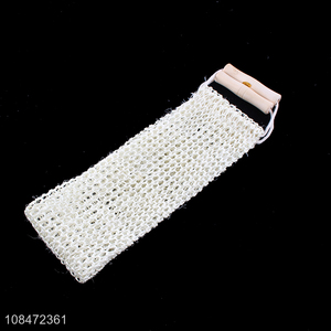 High quality exfoliating deep cleansing long shower back strap