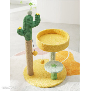 Online wholesale cat climbing frame sisal cat toys for pets supplies