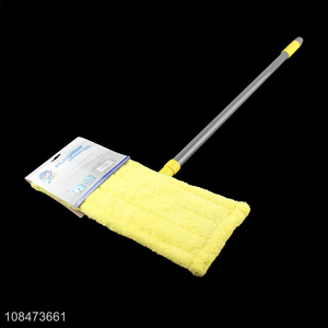 High quality household telescopic handle flat <em>mop</em> with coral fleece <em>mop</em> head