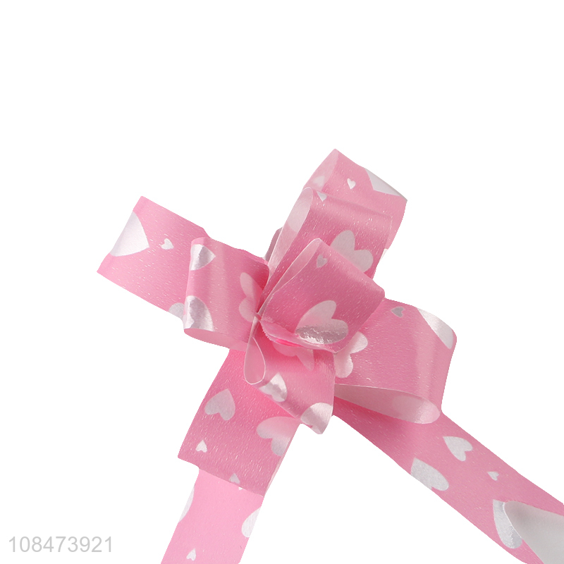 Good quality pull flower ribbon pull bows for wrapping gifts