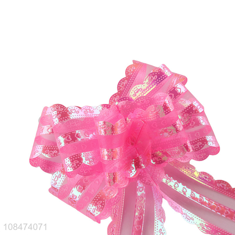 Hot product Christmas Valentines gift wrapping bows pull bows