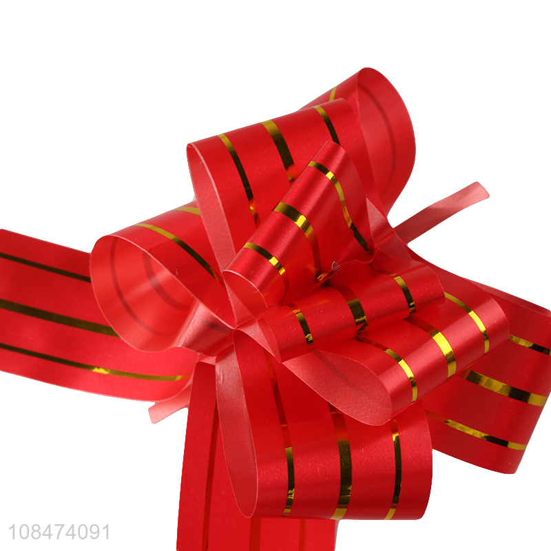 China imports gift wrapping ribbon pull bow for holiday decoration