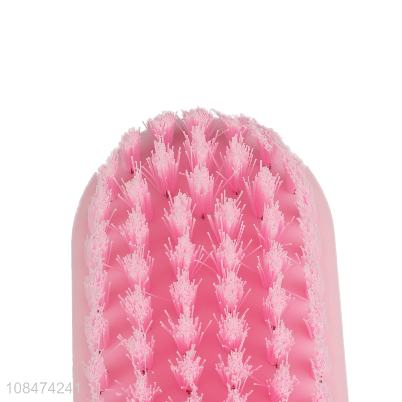 Hot products pink plastic cleaning scrubbing brush