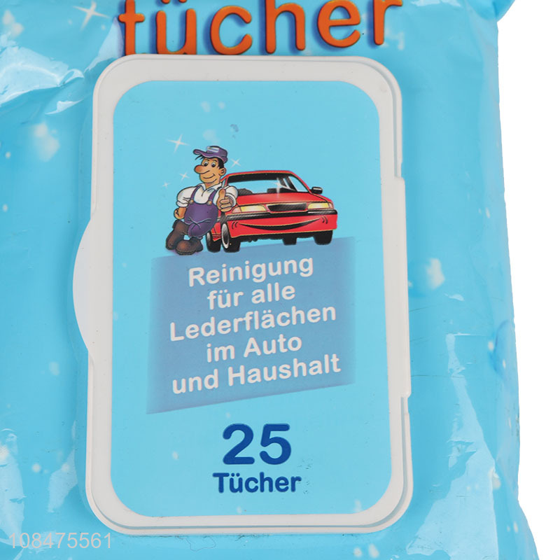 Top products disposable car wet wipes with high quality