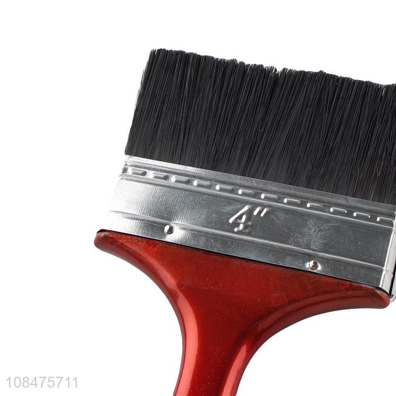 China market home paint brush wooden handle brush