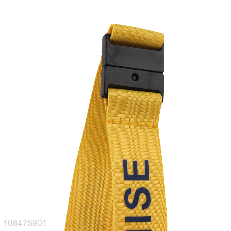 Factory direct sale key work card strap polyester lanyard