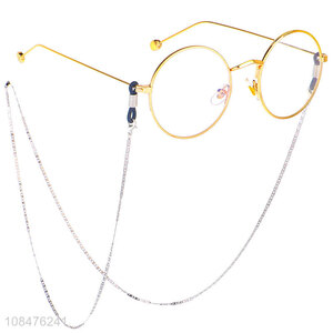 New arrival silver simple stainless steel glasses chain