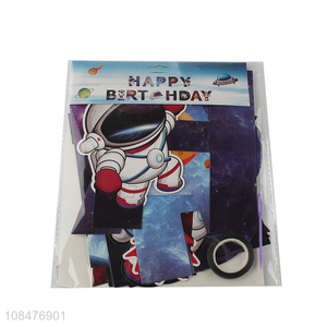 Best seller cartoon card paper banner for birthday party