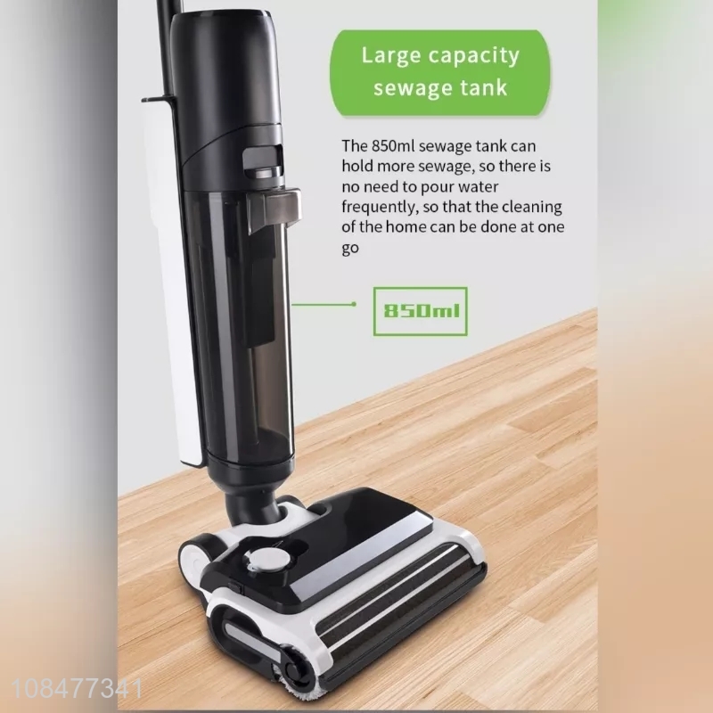 Wholesale rechargeable cordless wet & dry vacuum cleaner floor washer for floor carpet cleaning