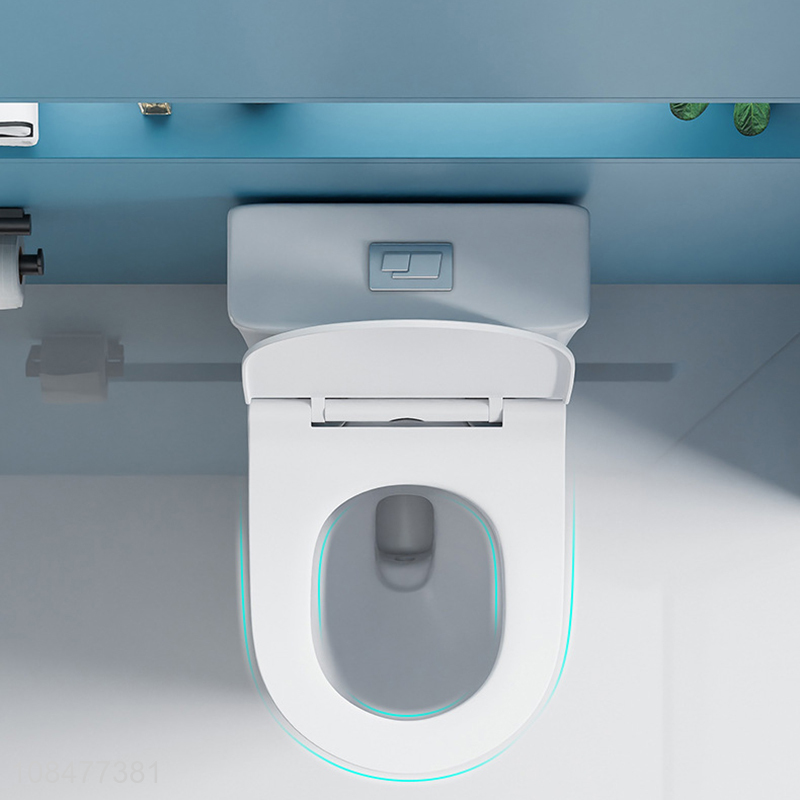 Factory price 300/400mm 3/4.8L upper-pressing one piece toilet for bathroom