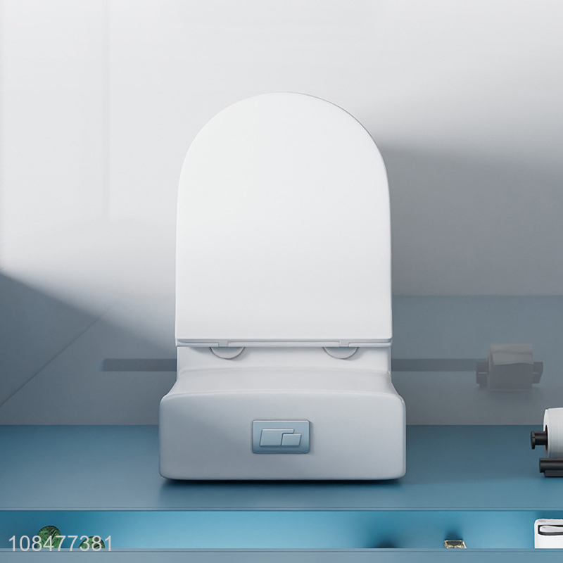 Factory price 300/400mm 3/4.8L upper-pressing one piece toilet for bathroom
