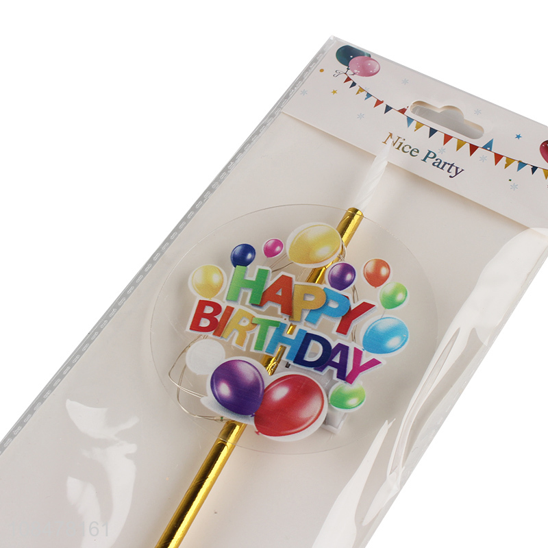 Good quality happy birthday cake topper birthday party cake decoration