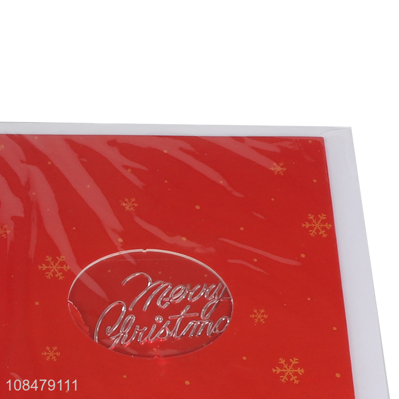 Wholesale custom musical Christmas greeting cards holiday cards