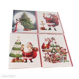 Factory supply musical Christmas greeting cards holiday wishes <em>card</em>