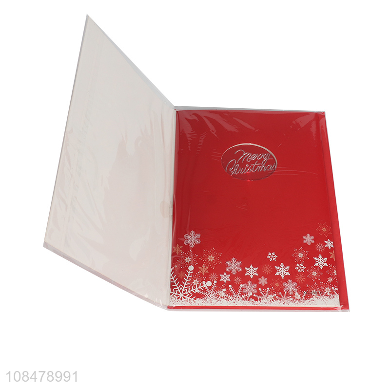 OEM ODM musical Christmas greeting cards winter holiday cards