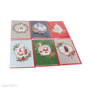 New products Christmas greeting cards holiday sweet wishes card