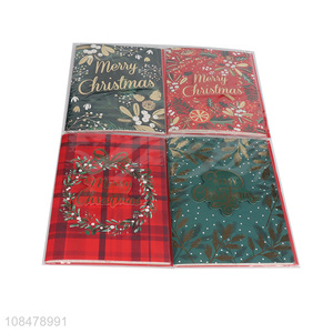 OEM ODM musical Christmas greeting cards winter holiday cards