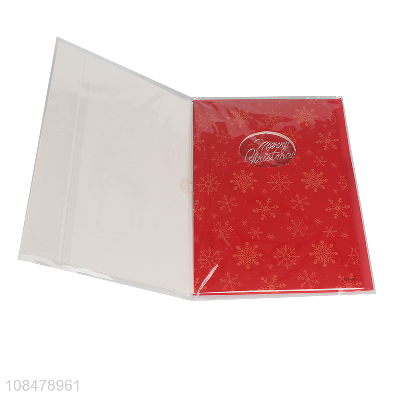High quality musical holiday festive greeting cards for Christmas