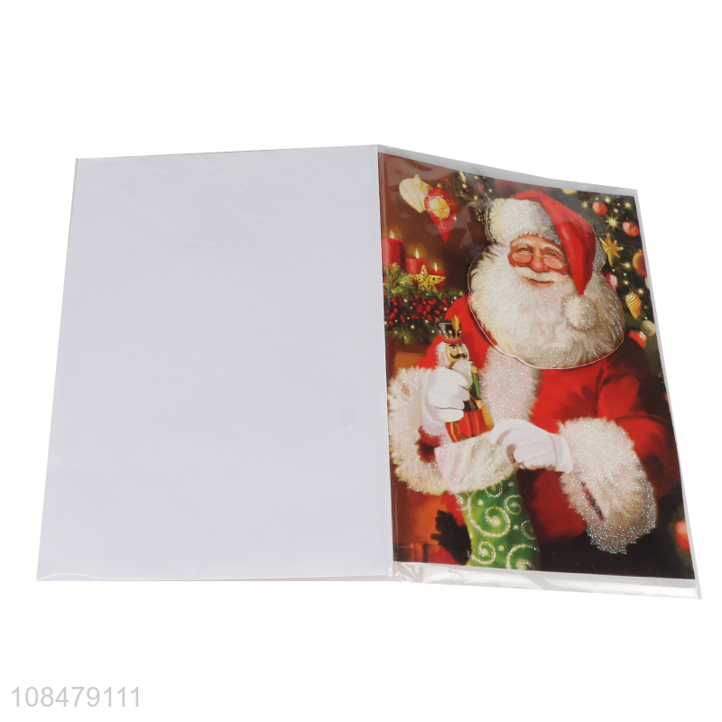 Wholesale custom musical Christmas greeting cards holiday cards