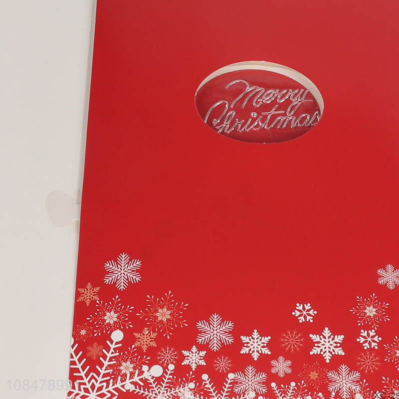 OEM ODM musical Christmas greeting cards winter holiday cards