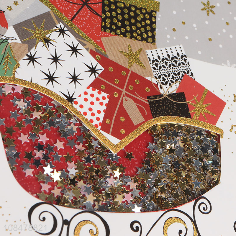 New arrival holiday cards musical greeting cards for Christmas