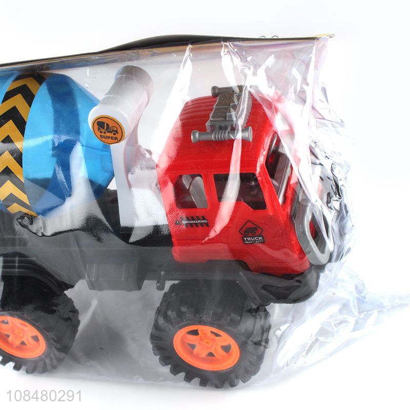 High quality slide mixing engineering car toys for children