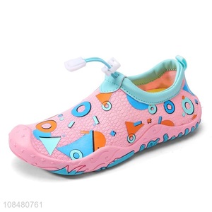 Hot selling kids water shoes aqua socks barefoot beach sport shoes