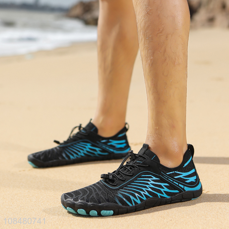 Hot sale men's water shoes aqua shoes barefoot beach swim shoes