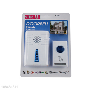 Wholesale self-powered wireless remote control doorbell with 36 melody music