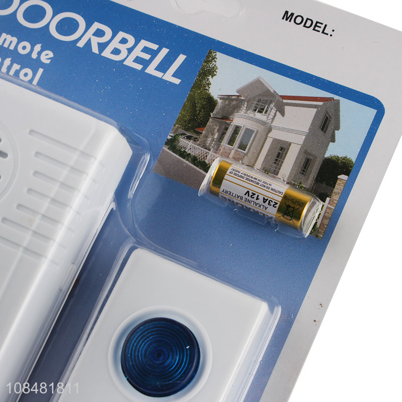 Wholesale self-powered wireless remote control doorbell with 36 melody music