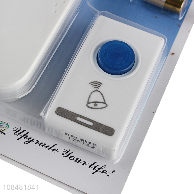 Wholesale battery operated wireless door bell 36 songs waterproof doorbell