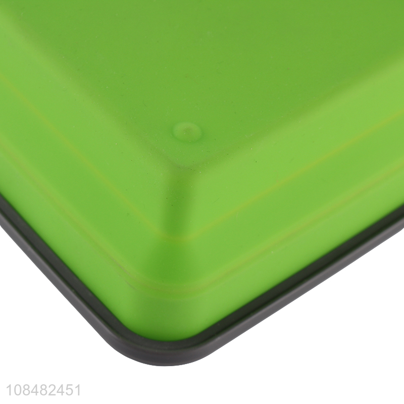 China supplier reusable airtight collapsible silicone lunch box