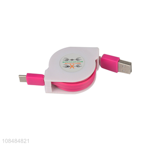 China supplier folding charging cable portable USB data line