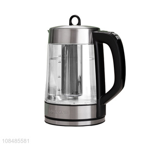 Factory price electric glass kettle with heating element for sale