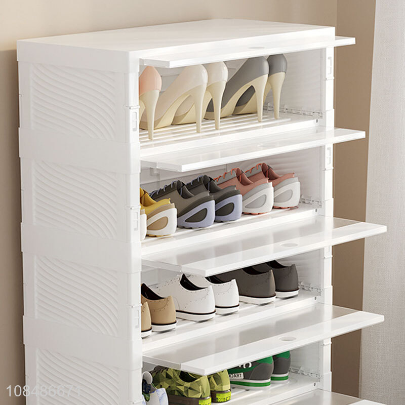 Wholesale price fashion shoebox dust-proof storage shoe cabinet