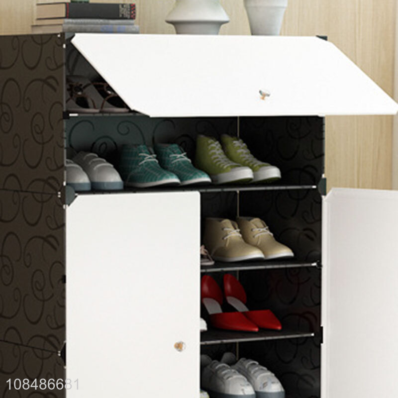 Hot selling home assembly shoe cabinet with good quality