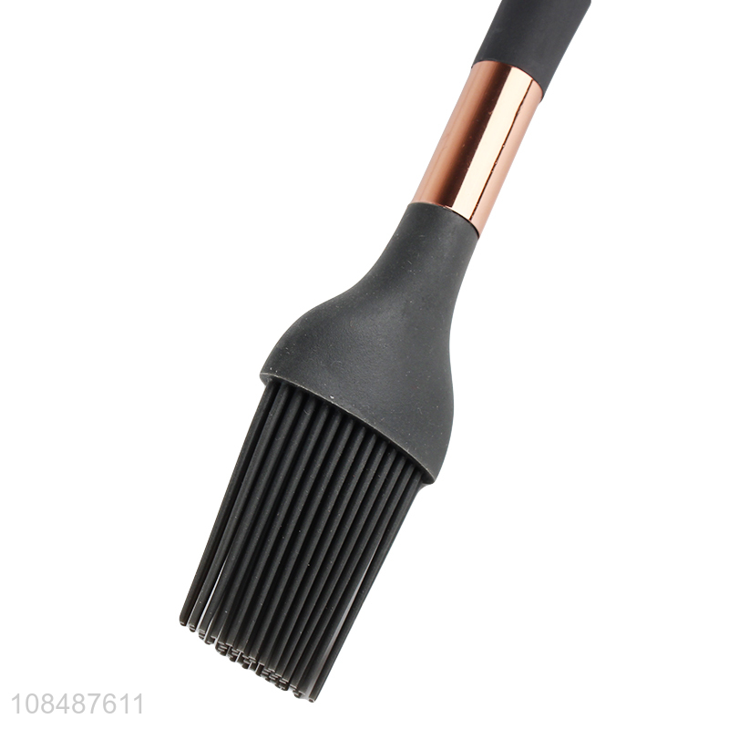 Wholesale heat resistant pastry brush silicone oil brush for bbq and baking