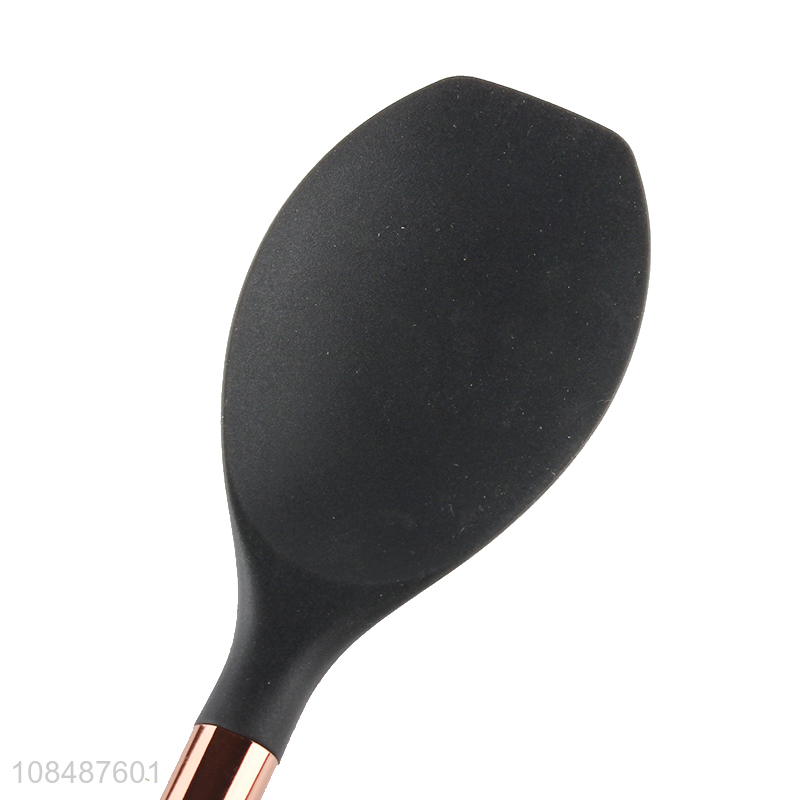High quality food grade non-scratch silicone salad turner mixing spatula