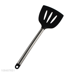 New product kitchen cooking spatula non-stick silicone slotted spatula turner