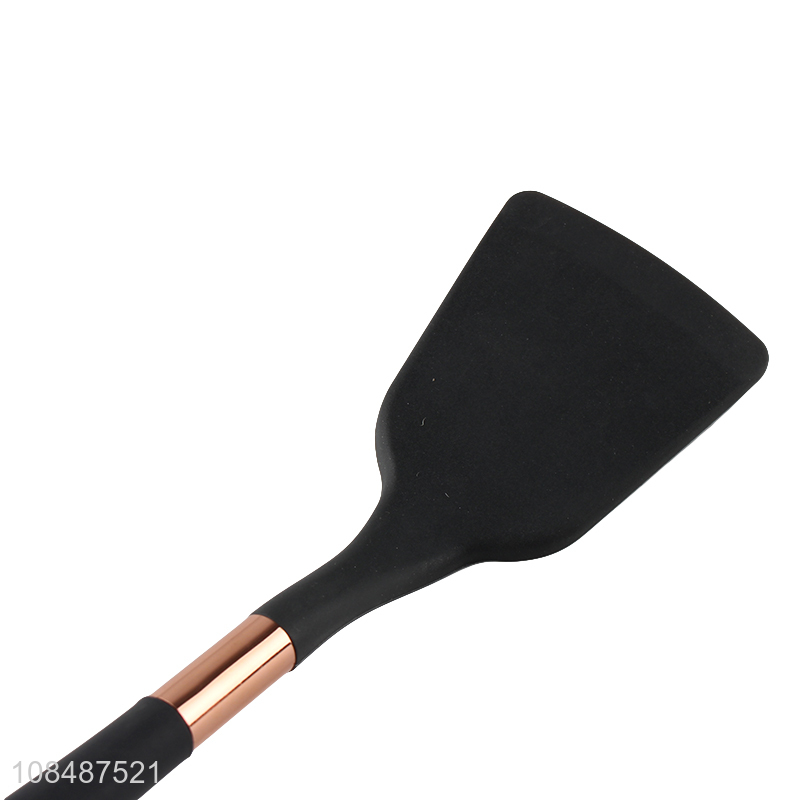 Factory supply food grade non-scratch silicone cooking spatula kitchen utensil